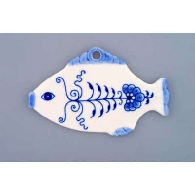 Vánoční ozdoba rybička 10411 Cibulák Český porcelán Dubí