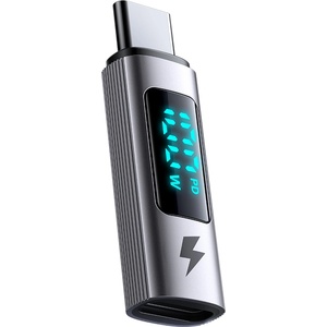 Mcdodo OTG адаптер Wales Series (OT-6090) - Mcdodo - Type-C към Type-C, PD 100W, дигитален дисплей - Черно