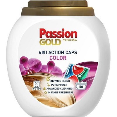 Passion Gold Professional oracie kapsuly 4v1 Color 50 PD