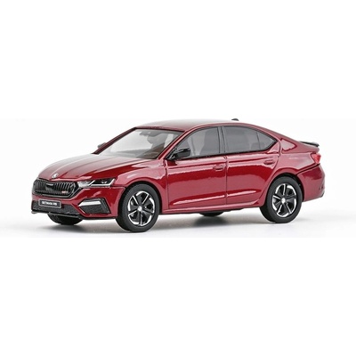 Abrex Škoda Octavia IV RS (2020) Červená Hotchilli Metalíza