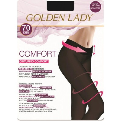 Golden Lady Comfort 70 DEN černá
