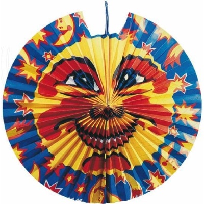 Wimex Lampión PAP diskový Slnko a Hviezdy O45cm 1 ks