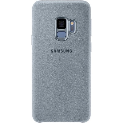 Samsung Alcantara Cover EF-XG960AMEGWW - оригинален кейс от алкантара за Samsung Galaxy S9 (светлосин)
