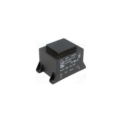 Transformátor zalévaný 22VA 230VAC 12V 1834mA PCB 550g