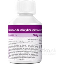 Solutio acidi salicylici spirituosa 1% sol.der.1 x 100 g