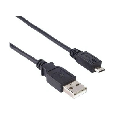 PremiumCord 8592220012083 micro USB 2.0, A-B, 20cm, černý
