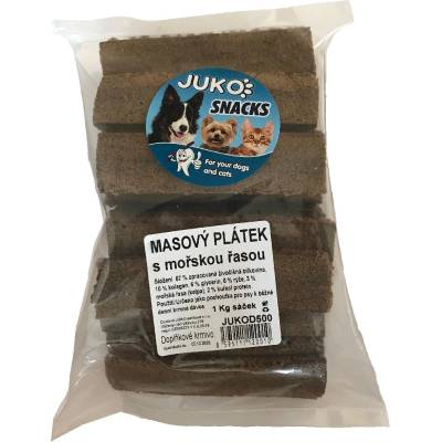 Smarty Masový Plátek s mořskou řasou 900 g cca 35 ks