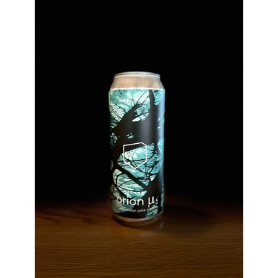Černý potoka Orion 12° 0,5 l (plech)