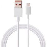 Xiaomi Кабел за устройства с USB-C порт (100 см) (бял) - Xiaomi USB-A to USB-C Data Cable (bulk)