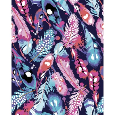Softshell s beránkem růžová peříčka by MIMI