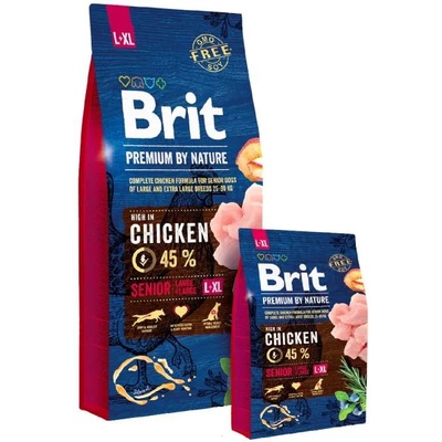 Brit Premium by Nature Senior L-XL 15 kg