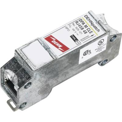 DEHN 929121 DPA M CLE RJ45B 48 svodič pro přepěťovou ochranu Přepětová ochrana pro: rozvodná skříň, síť (RJ45) 10 kA 1 k