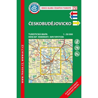 KČT 72 Českobudějovicko 1:50 000