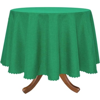 Image 1 of Пи Ен Джи 1962 КРЪГЛА ПОКРИВКА - ТЪМНОЗЕЛЕНА