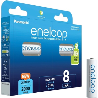 Panasonic Eneloop AA 8ks 3MCCE/8BE – Zbozi.Blesk.cz