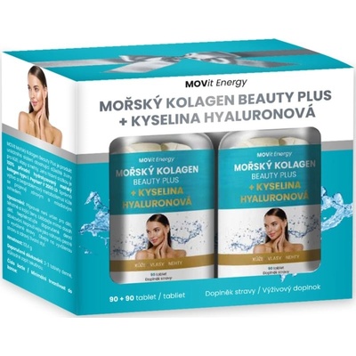 MOVit Mořský Kolagen Beauty Plus 90 + 90 tablet