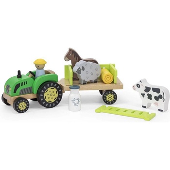 Viga traktor so zvieratkami
