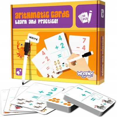 Woopie Číslovanie Flashcards