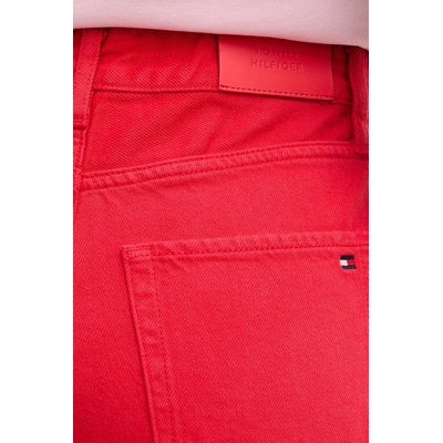 Tommy Hilfiger Къс панталон дамски деним (WW0WW49579)