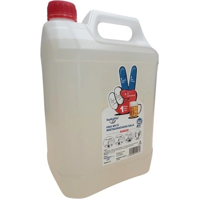 Šenkýřka Dezinfekční gel na mytí výčepního skla ideální pro pivní sklo 5000 ml
