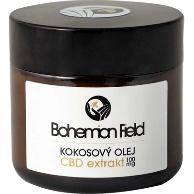 Bohemian Field Kokosový olej s CBD 100 mg extraktem 50 ml