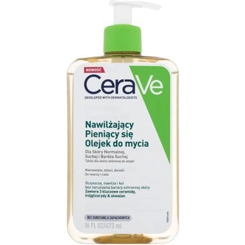 CeraVe Facial Cleansers Hydrating Foaming Oil Cleanser хидратиращо и измиващо масло за лице 473 ml за жени