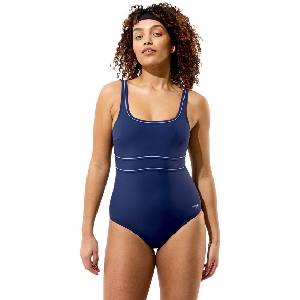 Speedo contour eclipse solid peacoat/moonlight lavender l - uk36