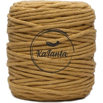 Macrame priadza KaFanta 5mm/100m - horčica