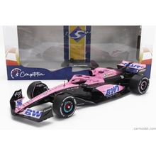 Solido Renault F1 A523 Team Bwt Alpine Press Launch Livery N 10 Pierre Gasly N 31 Esteban Ocon 2023 Modrá Černá Růžová 1:18