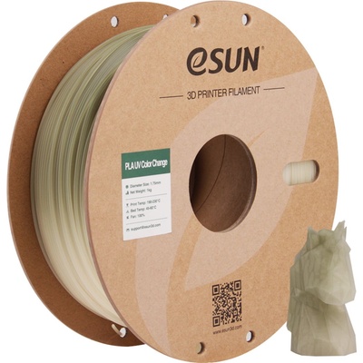 eSUN PLA-UV Color Change Green - 1, 75 mm / 1000 g (PLA-UV-CC175UV-G1P1)