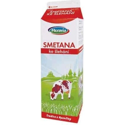 Moravia Čerstvá smetana ke šlehání 33% 1 l – Zboží Dáma