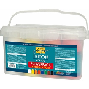 Kreul Solo Goya Triton Комплект акрилни бои 8 x 750 ml (17800)