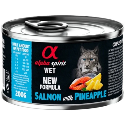 Alpha Spirit Salmon with pineapple 200 g