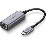 Ugreen USB-C external network adapter / Ethernet RJ45 1Gbps gray
