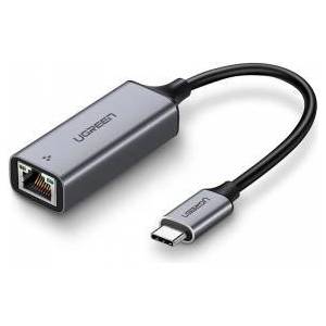 Ugreen USB-C external network adapter / Ethernet RJ45 1Gbps gray