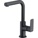 Kludi Pure&Style - Смесител за умивалник с въртящ се излив, матово черно 400243975 (400243975)