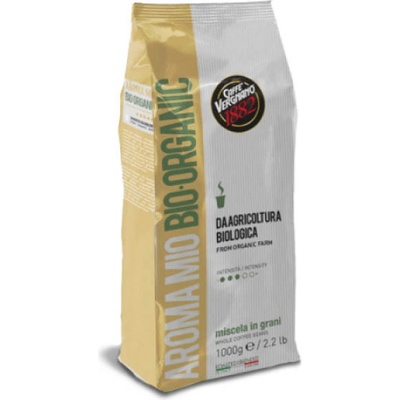 1 кг. кафе на зърна Vergnano Aroma Mio Biologico bio-organic