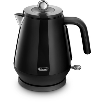 DeLonghi Eclettica KBY2001. BK черен електрически чайник 2200 W, 1, 7 L (8004399028012)