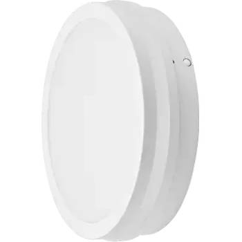 UltraLux Led ВЛАГОЗАЩИТЕНА ПЛАФОНИЕРА, БЯЛА, 24w, 3000k/4000k/6500k, 220v-240v ac, ip54 (lpw24cct)