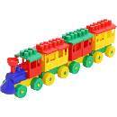 Polesie Vláčik Staviteľ 3 vagóny