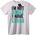 NOONEBRAND Тениска Не съм сам, имам Буда - 3XL, White
