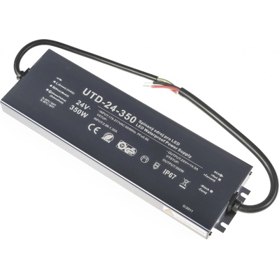 T-LED Trafo pro zapojení LED osvětlení 24V 350W UTD-24-350 voděodolné 056356