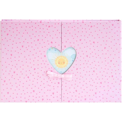 Fotoalbum 35x24 Artebene Hearts - růžové