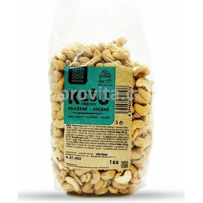 Provita Kešu ořechy celé pražené solené 1 kg