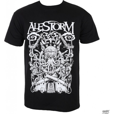 Tričko metal Napalm records Alestorm Octopus čierne