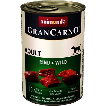 Animonda Gran Carno Original Adult hovädzie mäso a zverina 400 g