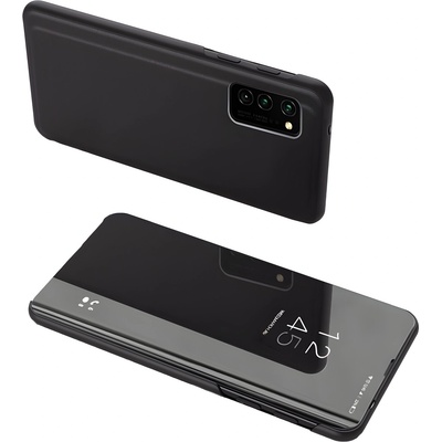 OPPO Калъф Clear View за Oppo A91/F15/Reno3 - Черен KP24394