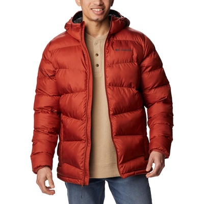 Columbia pánska zimná bunda Fivemile Butte Hooded jacket Warp Red červená