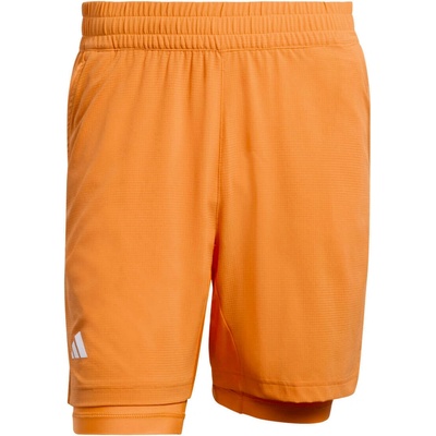 adidas Tennis Climacool Shorts & Inner Shorts Set Pure Orange