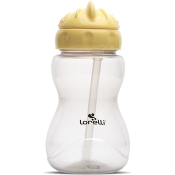 Baby Care МИНИ СПОРТНА БУТИЛКА yellow/grey със сламка (10200330006)